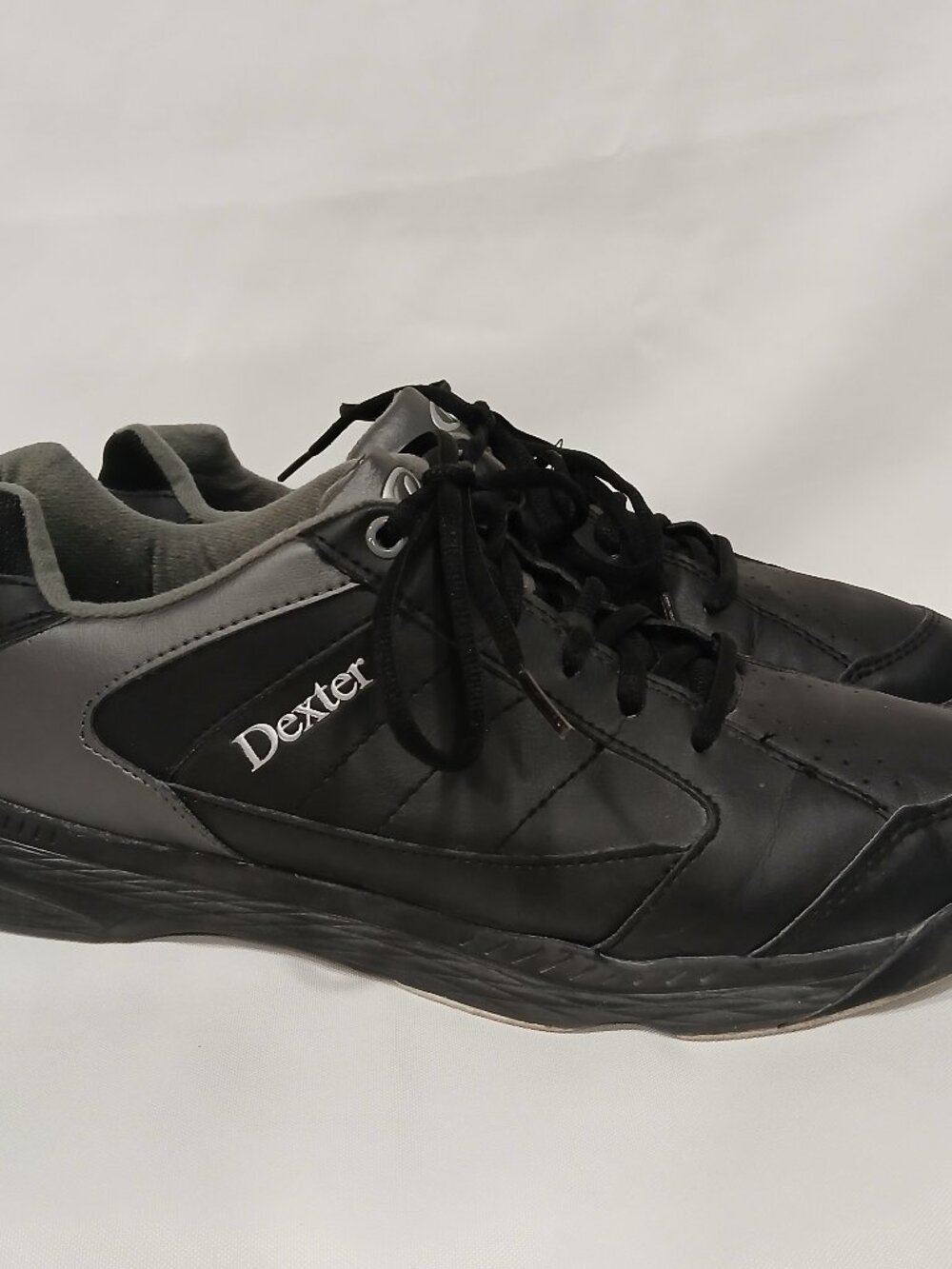 Dexter Ricky IV Men's Bowling Shoes Size 11M Black Alloy VGUC